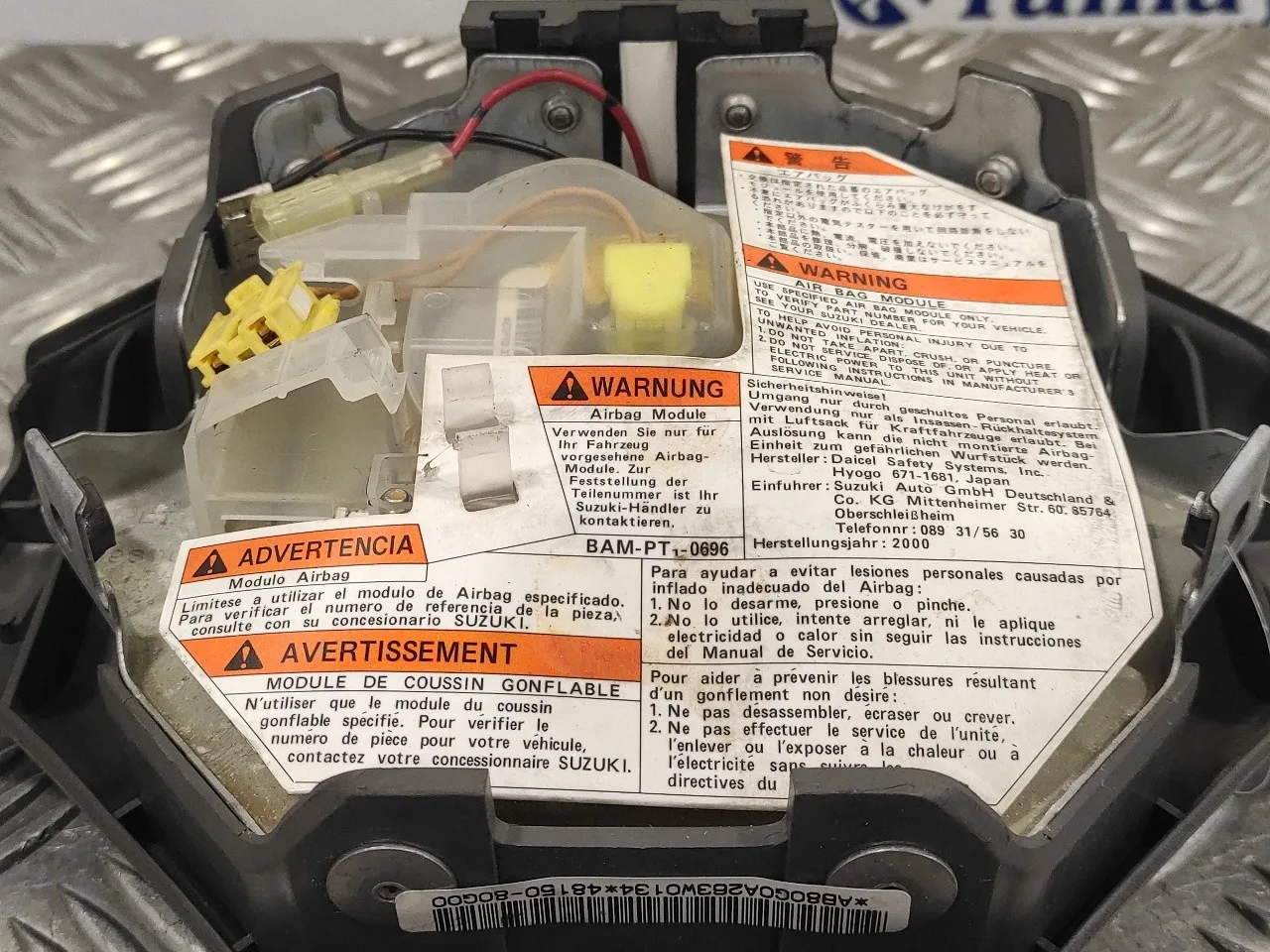 Airbag Delantero Izquierdo para Suzuki Ignis Rm (Mh)