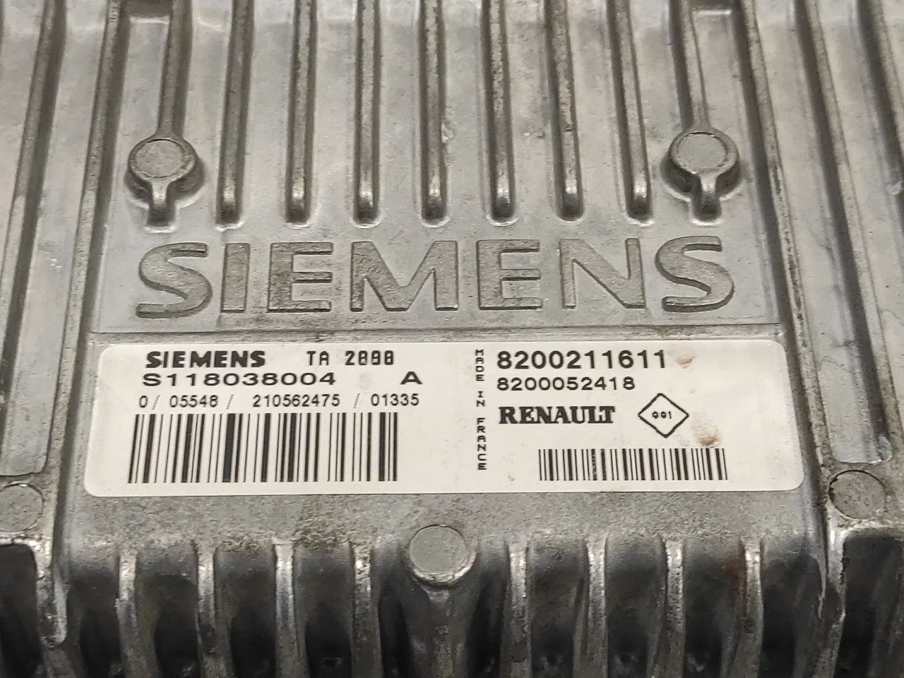 Centralita Motor Uce para Renault Laguna Ii (Bg0)