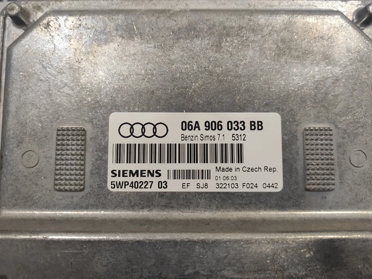 Centralita Motor Uce para Audi A3 (8P)