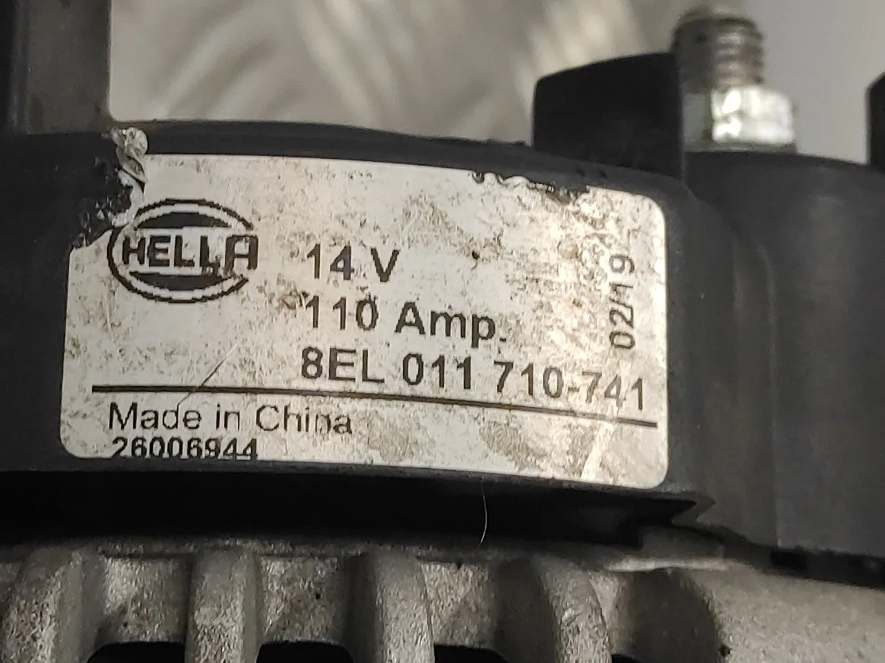 Alternador para Dacia Sandero