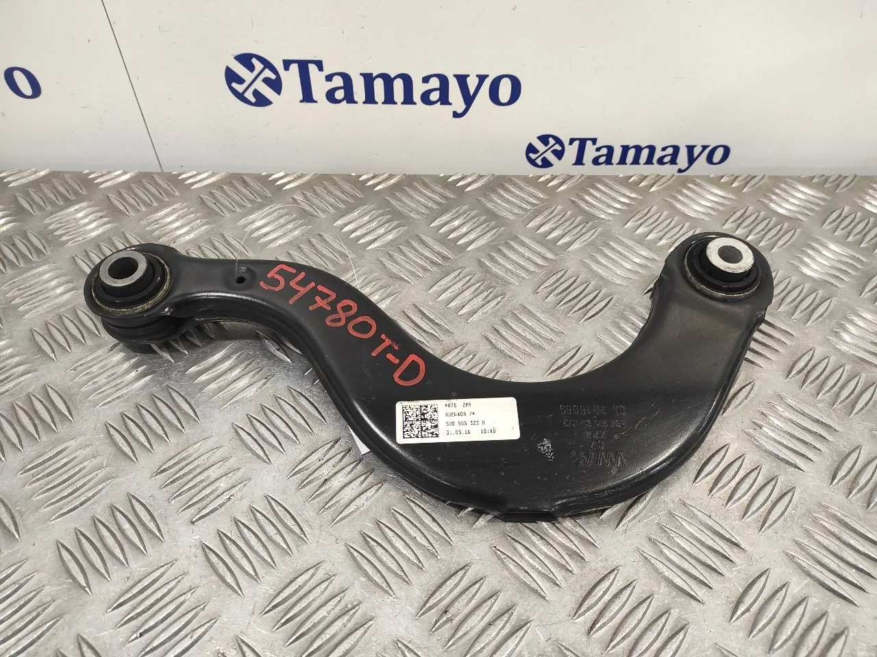 Tirante Trasero Derecho para Audi A3 Sportback (8Va)