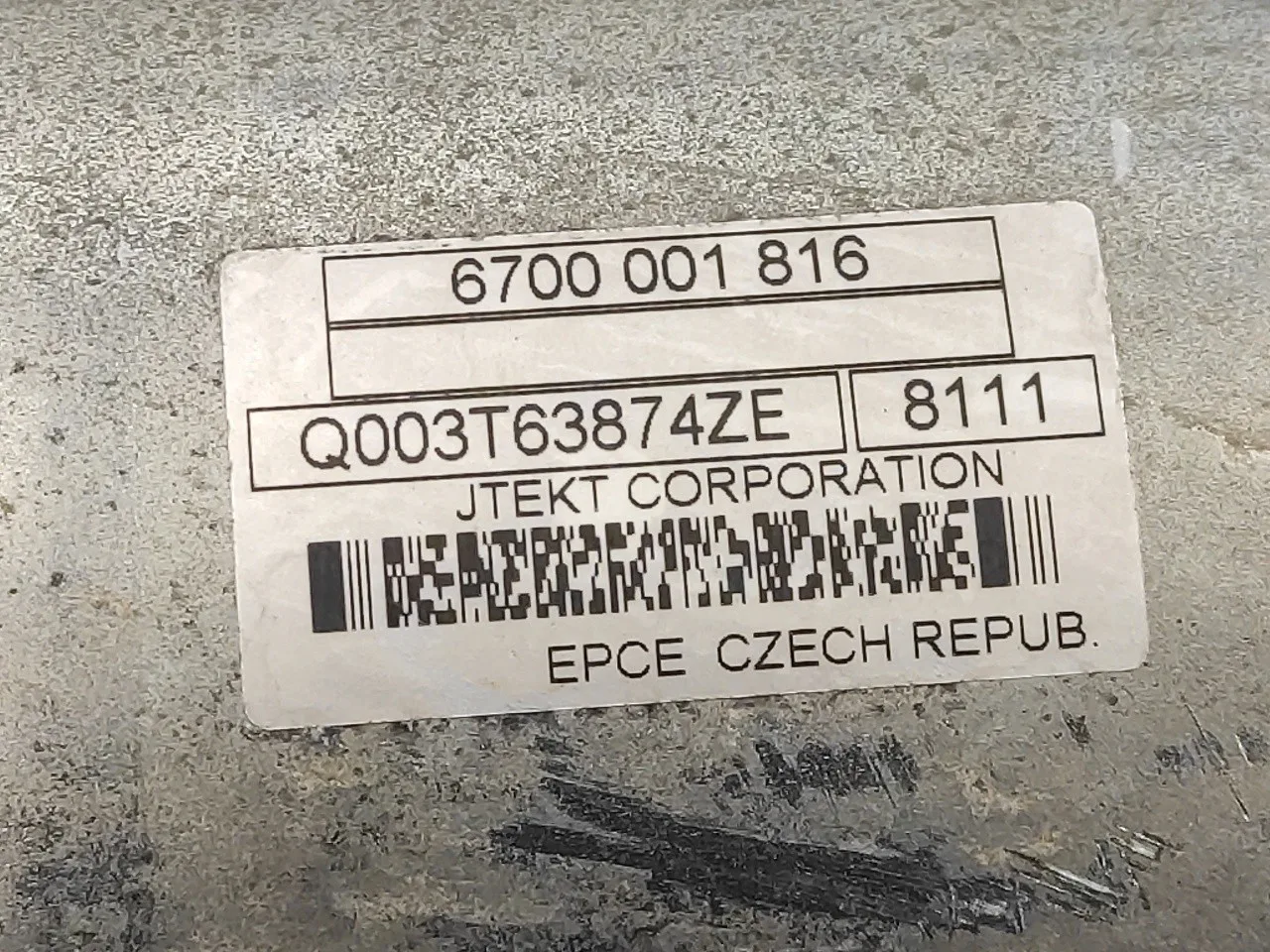Cremallera Direccion para Peugeot 207