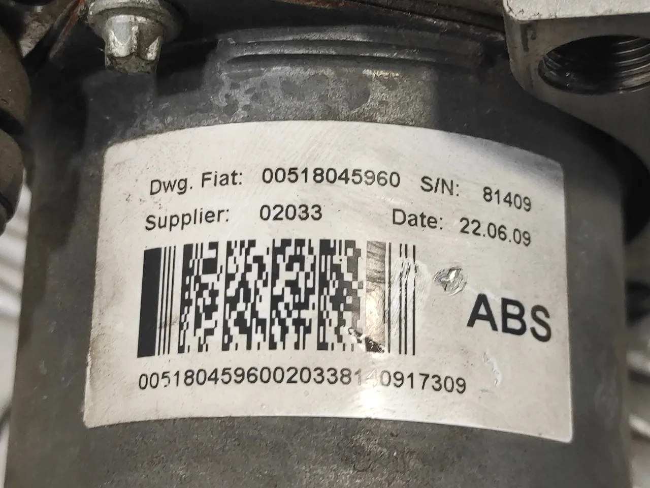 Abs para Fiat Ducato Furgon