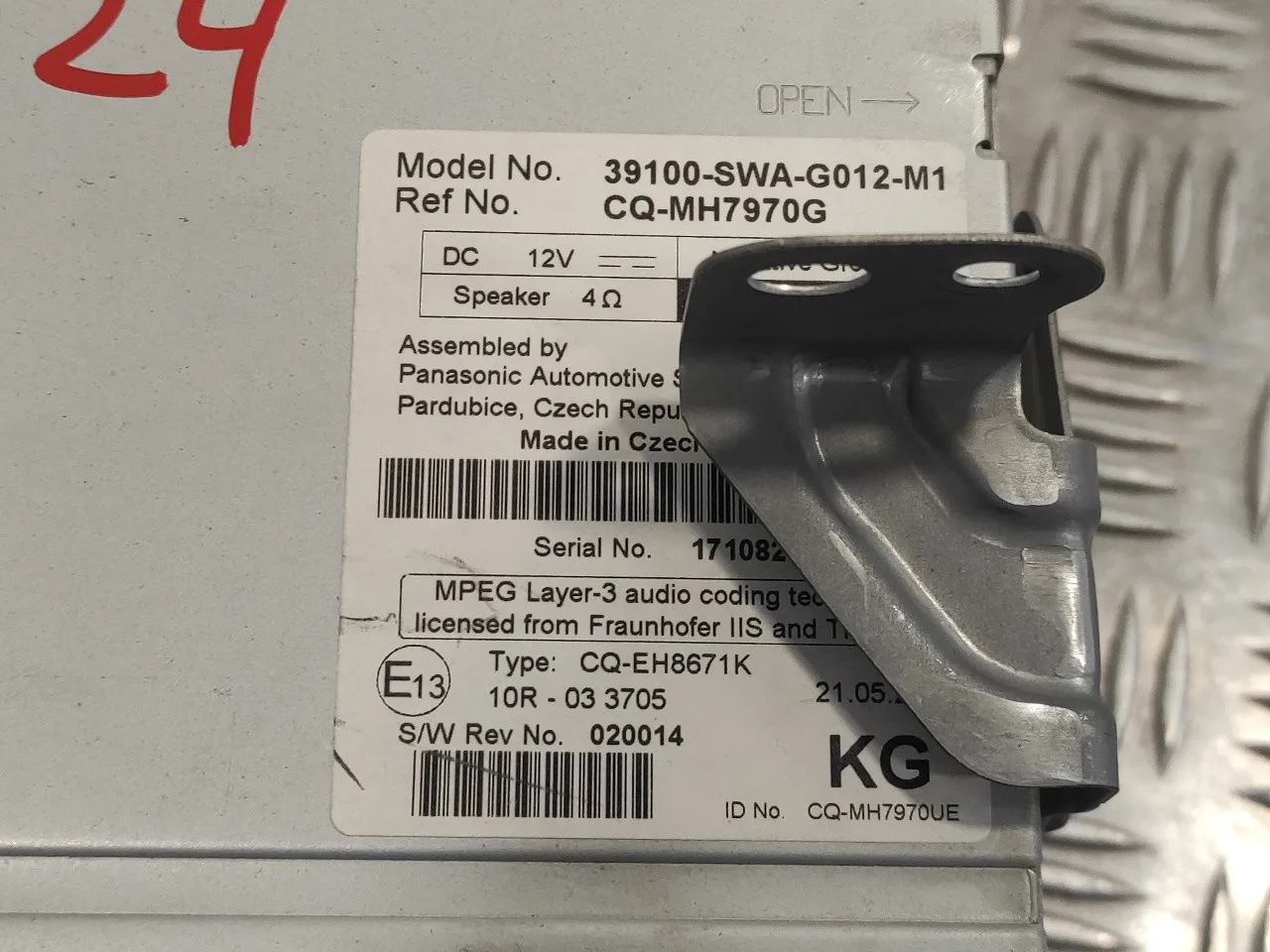 Sistema Audio / Radio Cd para Honda Cr-V (Re)