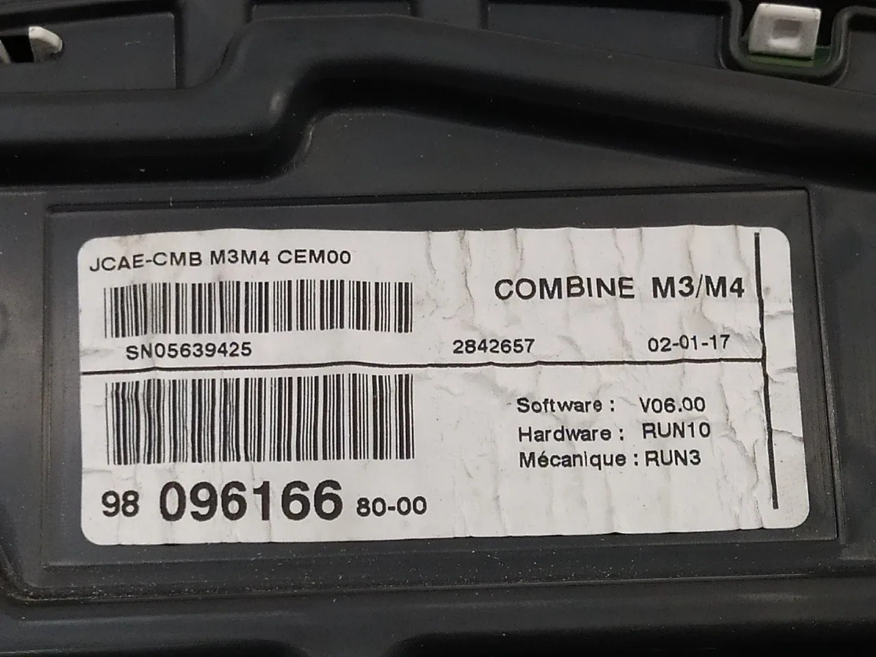 Cuadro Instrumentos para Citroën C-Elysee