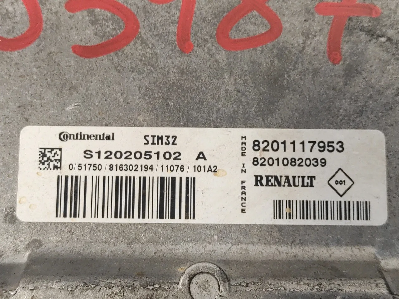 Centralita Motor Uce para Renault Modus