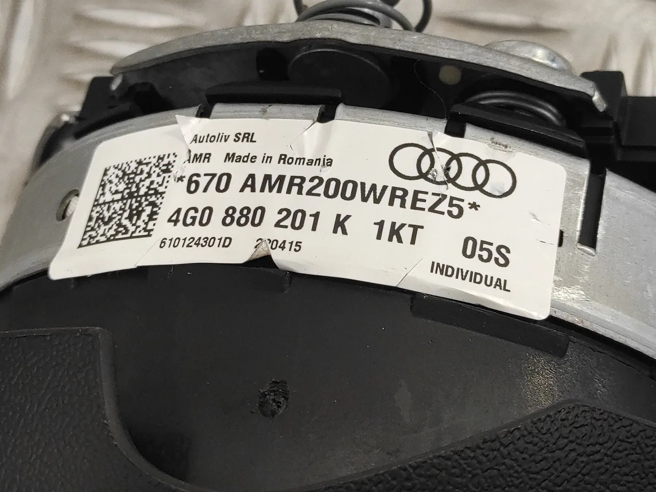 Kit Airbag para Audi A1 Sportback (8Xf)