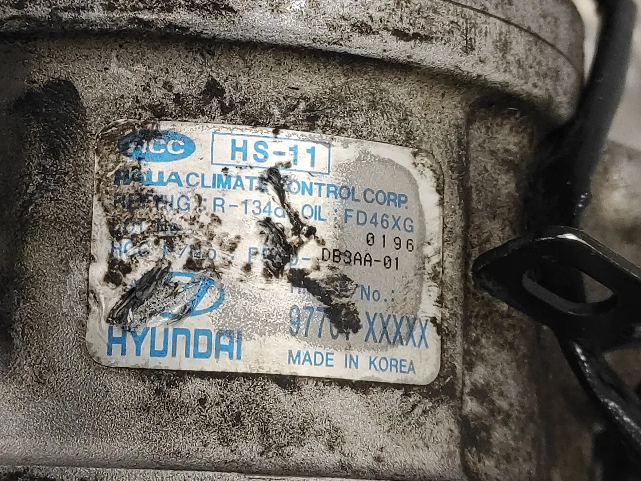 Compresor Aire Acondicionado para Kia Picanto