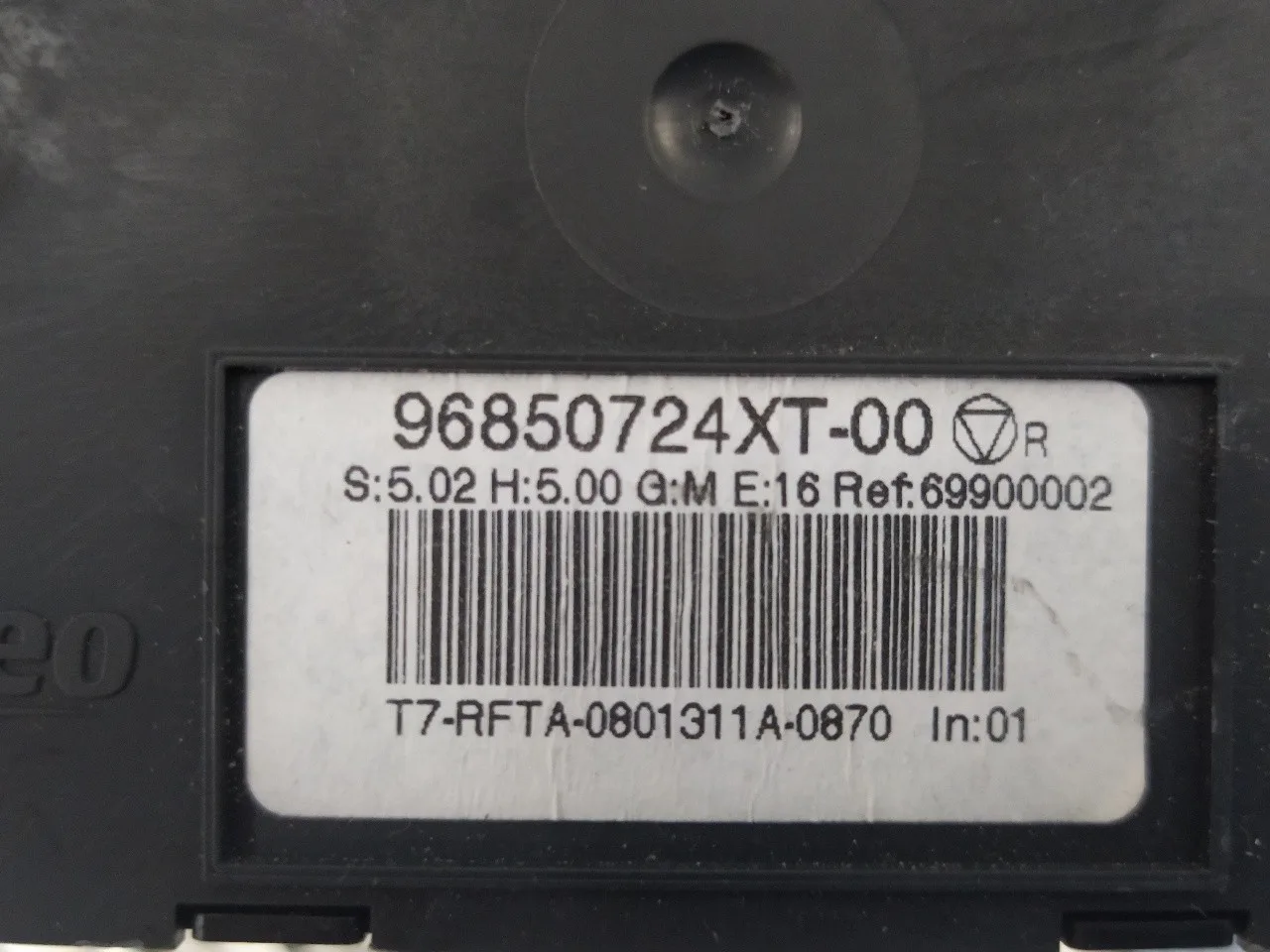 Mando Calefaccion / Aire Acondicionado para Peugeot 308