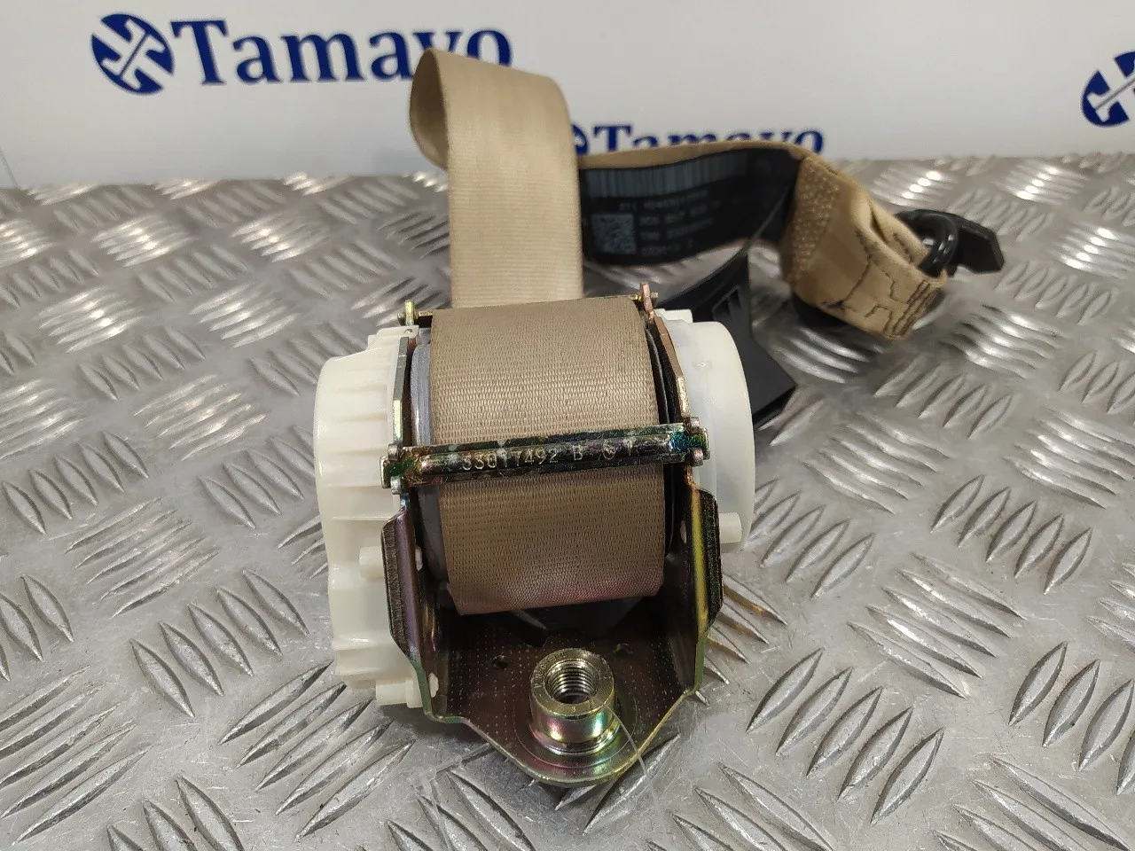 Cinturon Seguridad Trasero Izquierdo para Volkswagen Passat Berlina (3C2)