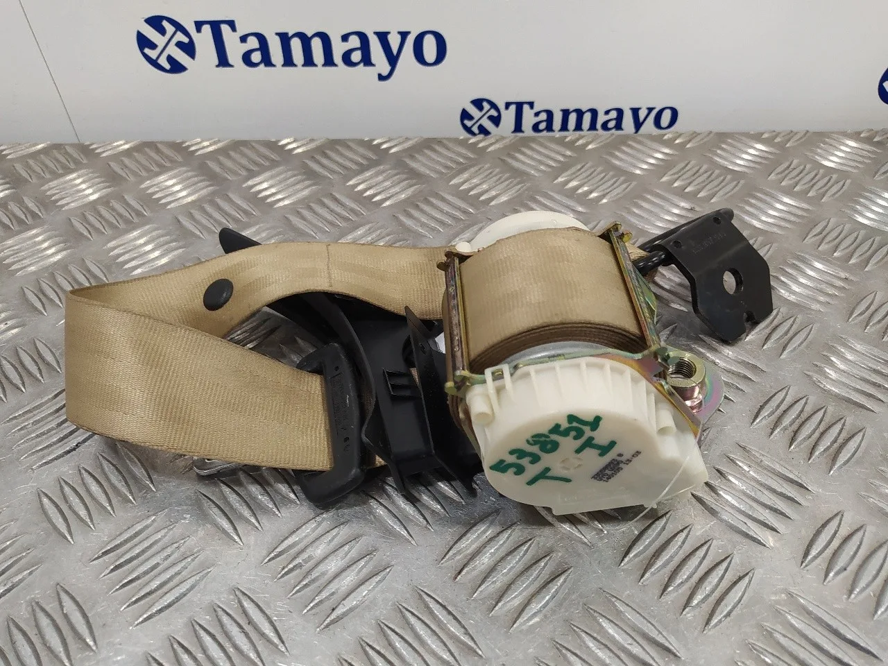 Cinturon Seguridad Trasero Izquierdo para Volkswagen Passat Berlina (3C2)