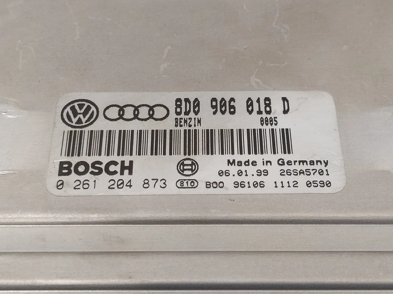 Centralita Motor Uce para Audi A4 Berlina (B5)