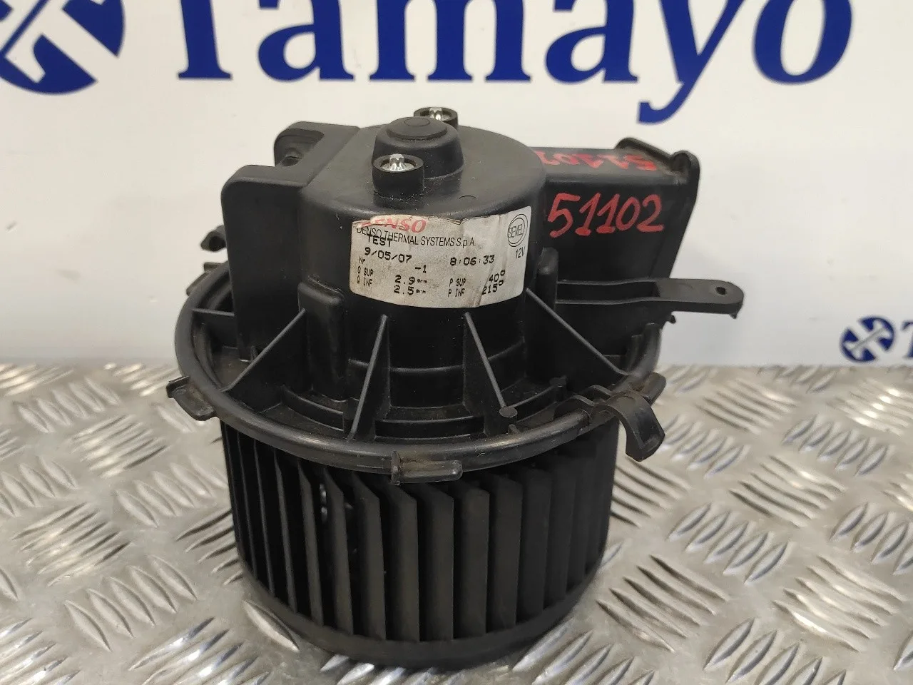 Motor Calefaccion para Peugeot Boxer Caja Cerr.techo Sobreelev.(Bat.4035)(335/440)(2007 =>