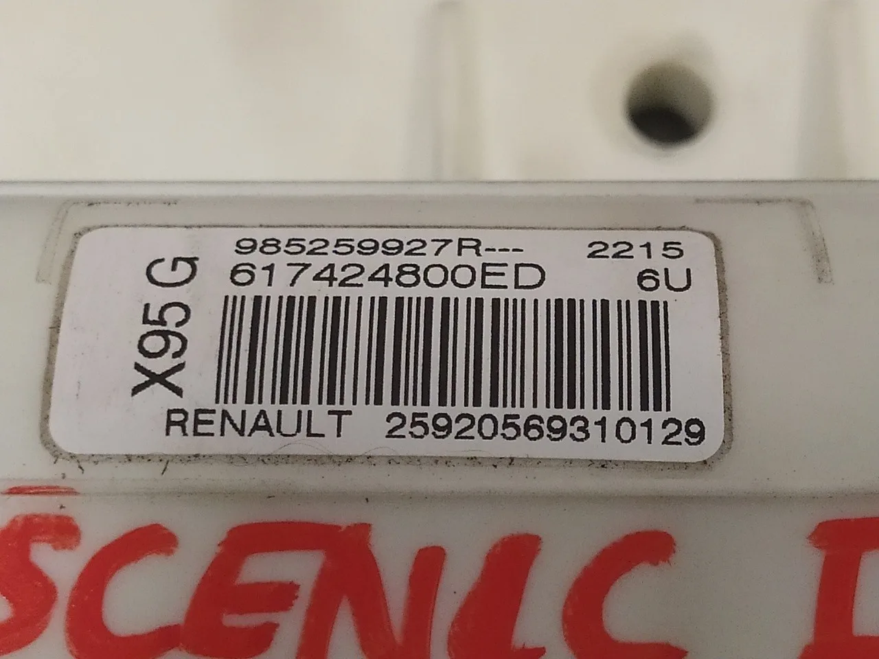 Airbag Delantero Derecho para Renault Scenic Iii