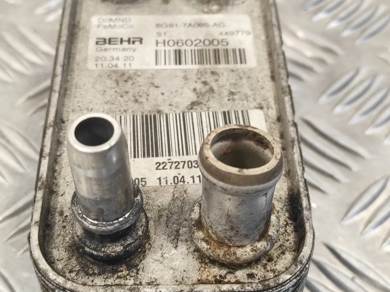 Enfriador Aceite Motor para Volvo S60 Lim.