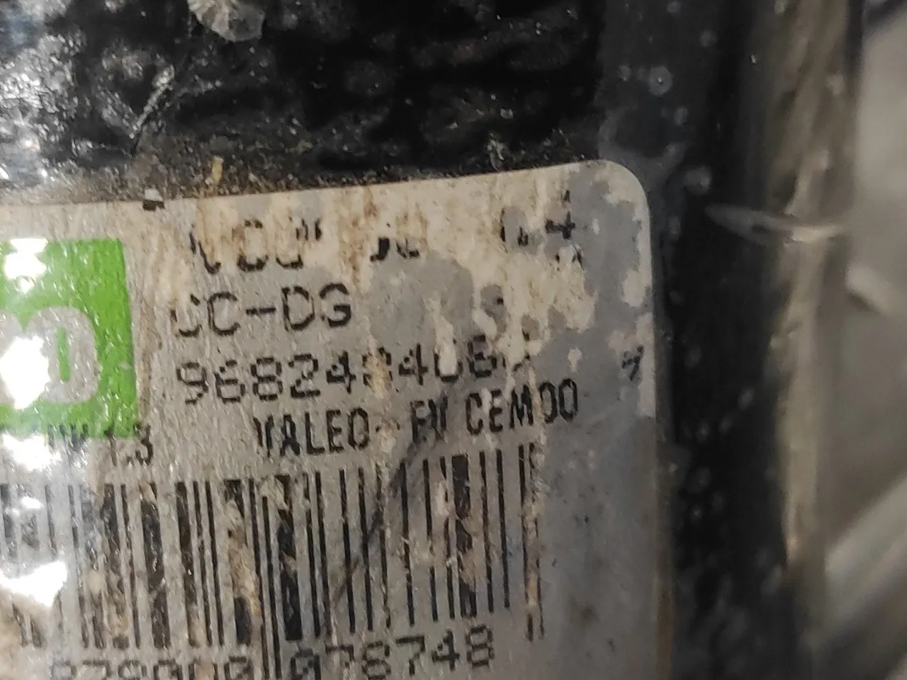 Motor Limpia Delantero para Citroën C4 Grand Picasso