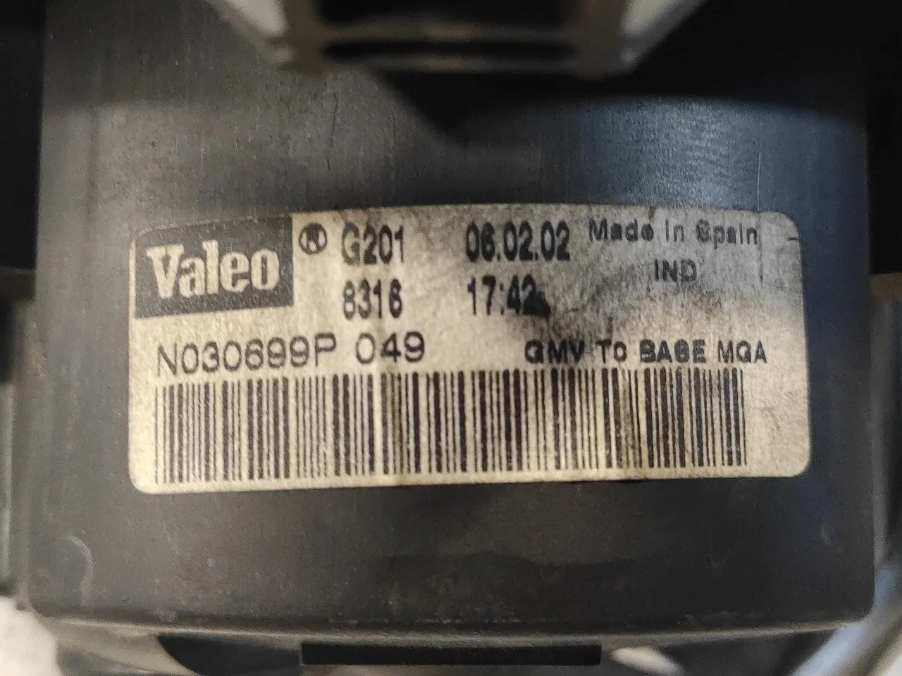 Motor Calefaccion para Mercedes-Benz Vito (W638) Caja Cerrada