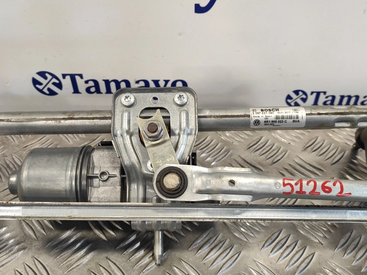 Motor Limpia Delantero para Seat Ibiza (6P1)