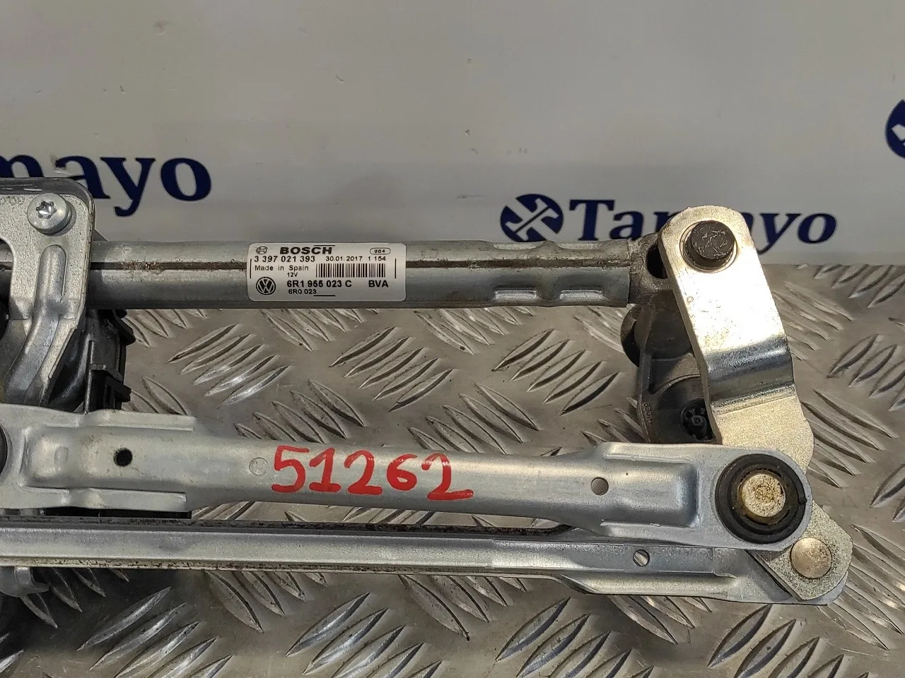 Motor Limpia Delantero para Seat Ibiza (6P1)