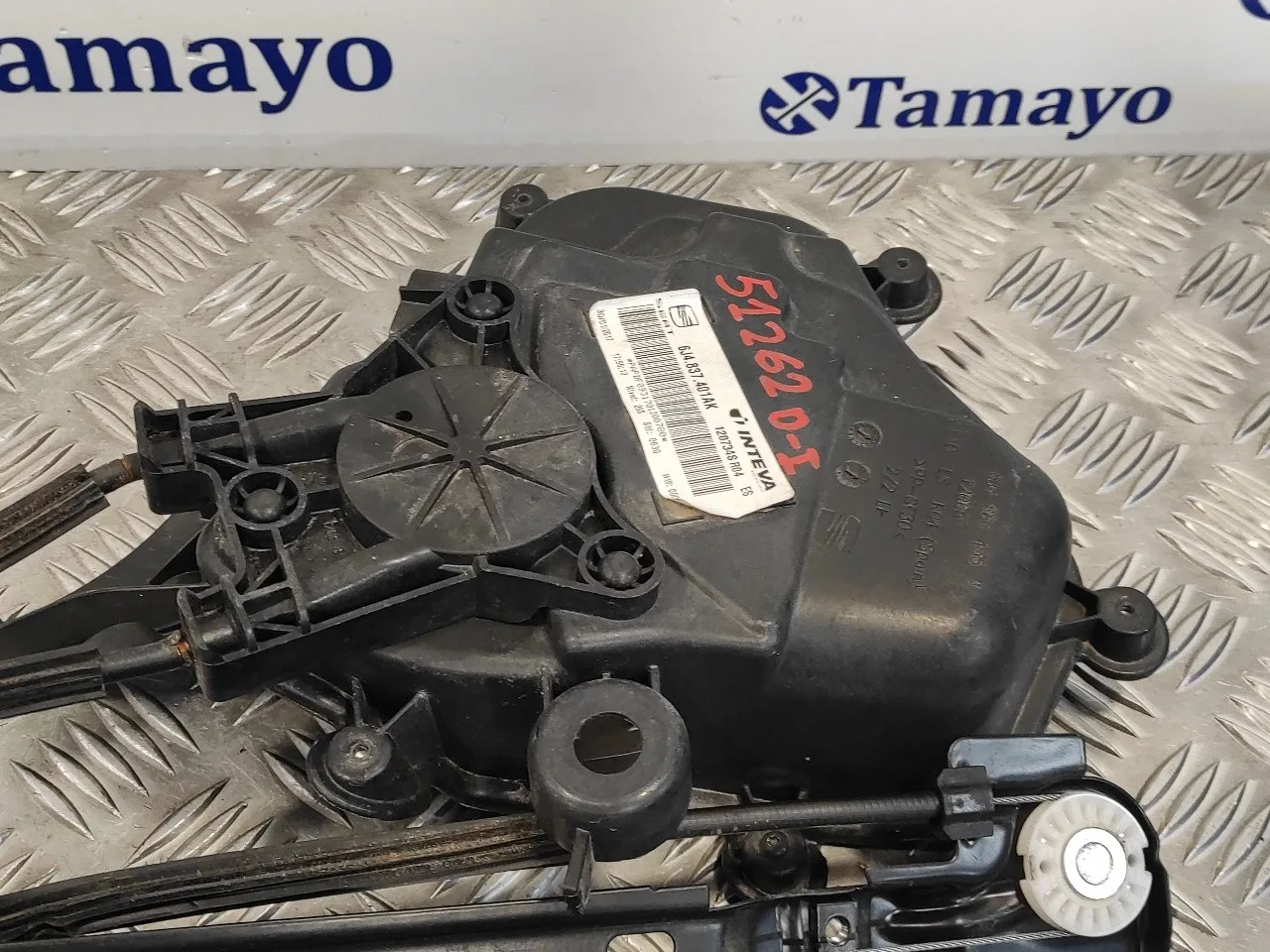Elevalunas Delantero Izquierdo para Seat Ibiza (6P1)