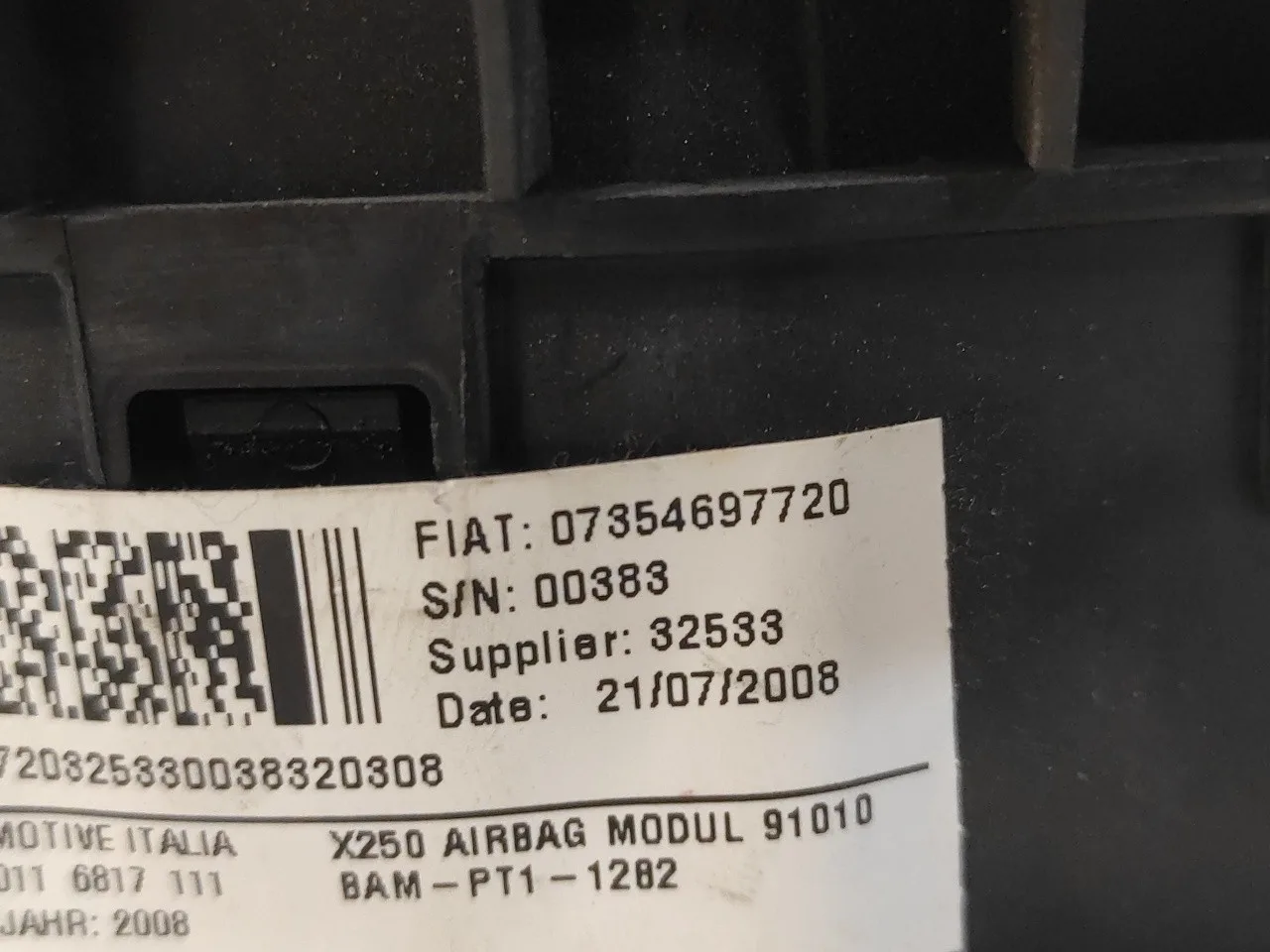 Airbag Delantero Izquierdo para Fiat Ducato Furgon