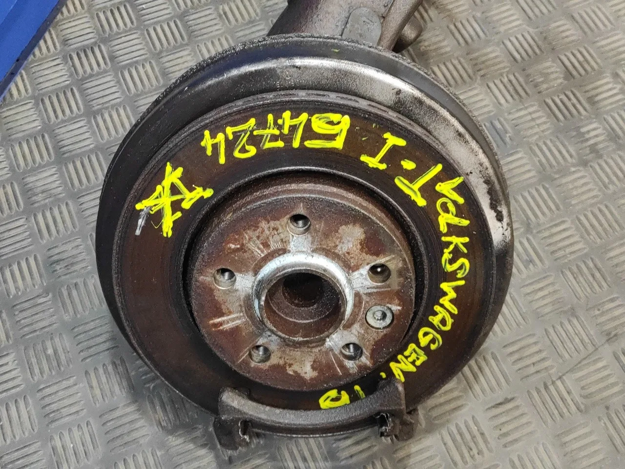 Mangueta Trasera Izquierda para Volkswagen T5 Transporter/Furgoneta
