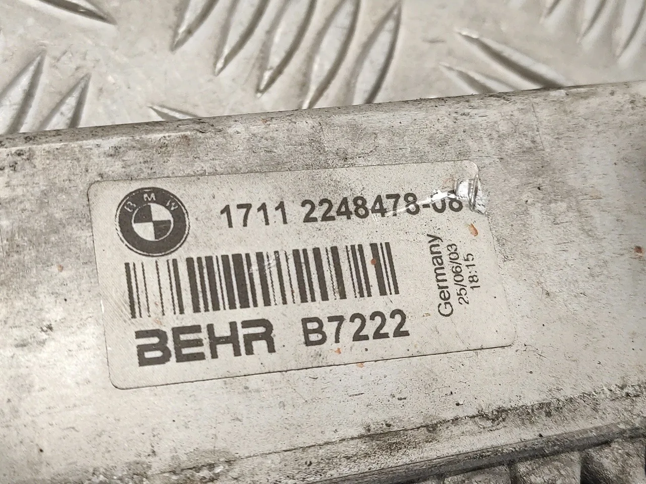 Radiador Agua para Bmw Serie 5 Berlina (E60)