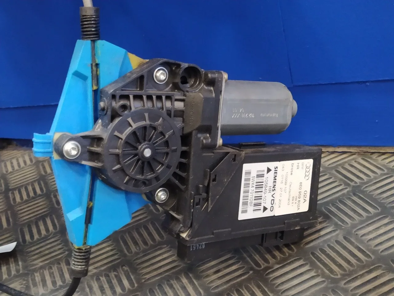 Elevalunas Trasero Derecho para Audi A4 Avant (8E)