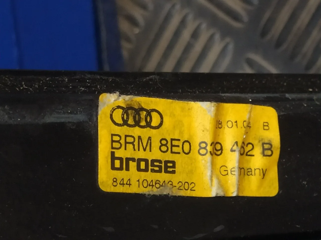 Elevalunas Trasero Derecho para Audi A4 Avant (8E)