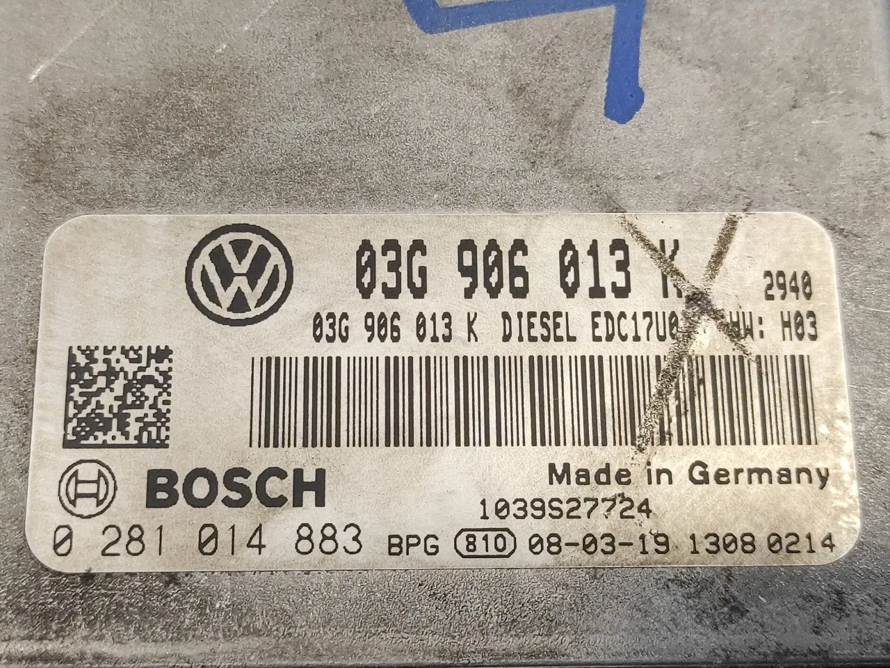 Centralita Motor Uce para Seat Ibiza (6J5)