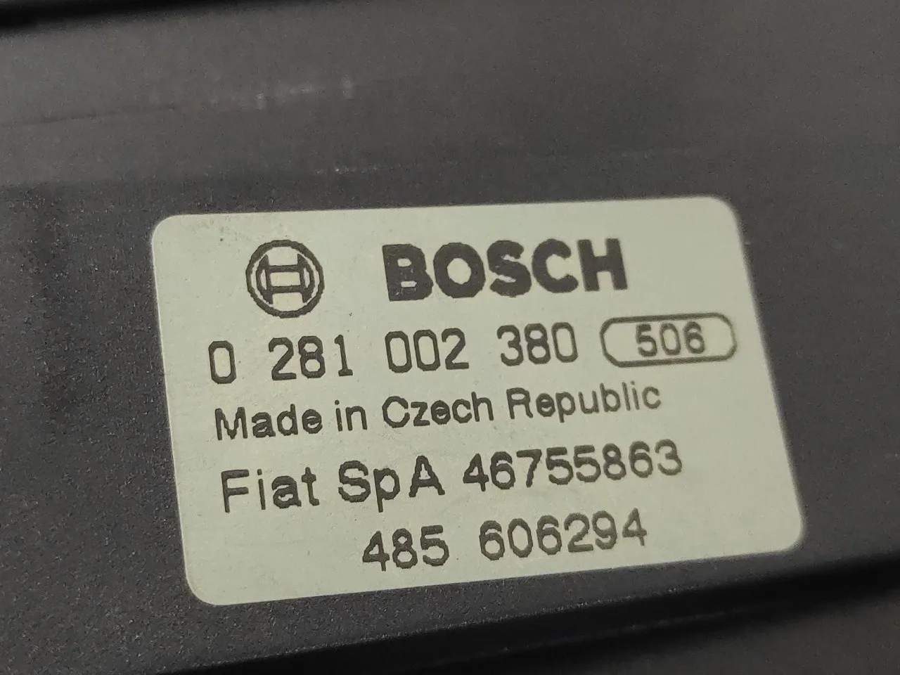 Potenciometro Pedal para Alfa Romeo Gt (125)