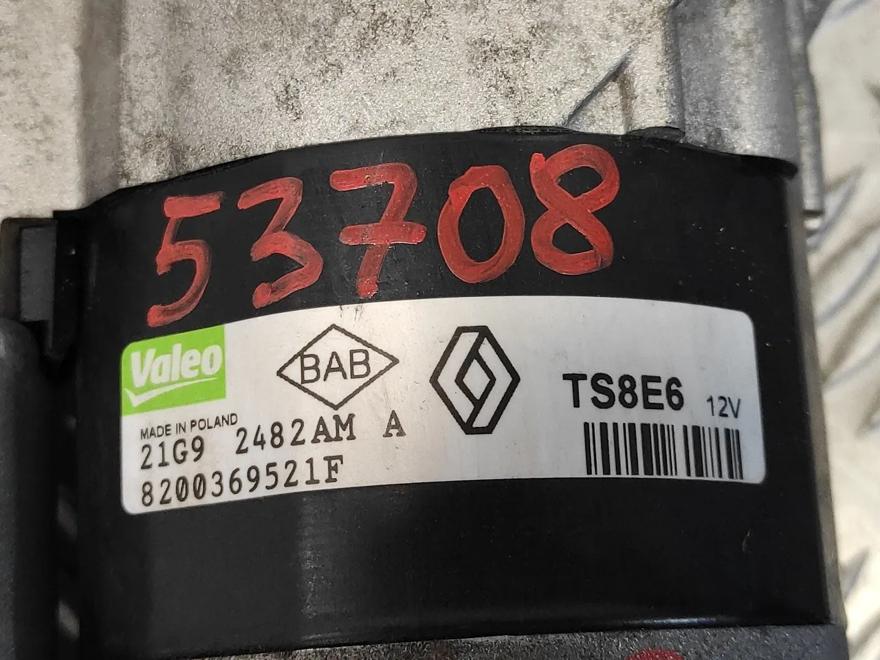 Motor Arranque para Dacia Sandero
