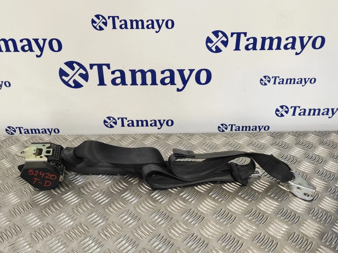 Cinturon Seguridad Trasero Derecho para Volkswagen Golf Vi (5K1)