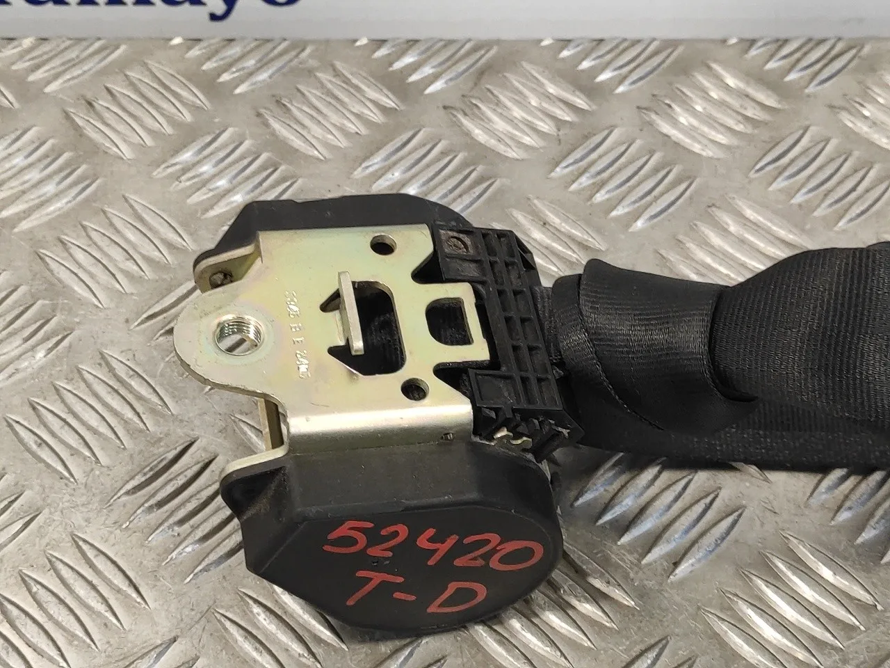 Cinturon Seguridad Trasero Derecho para Volkswagen Golf Vi (5K1)