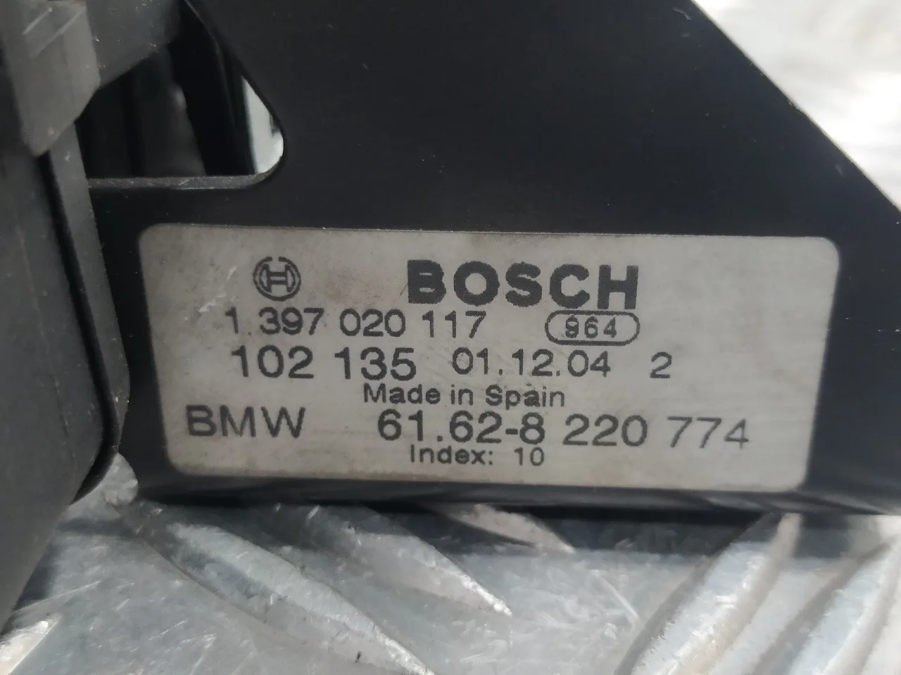 Motor Limpia Trasero para Bmw Serie 3 Berlina (E46)