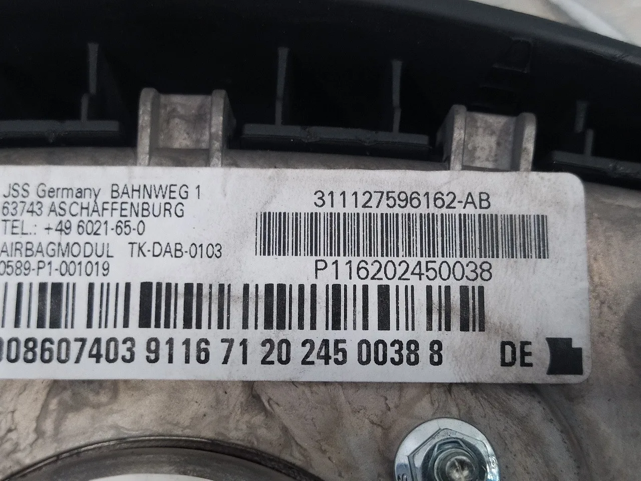 Airbag Delantero Izquierdo para Mercedes-Benz Clase A (W169)