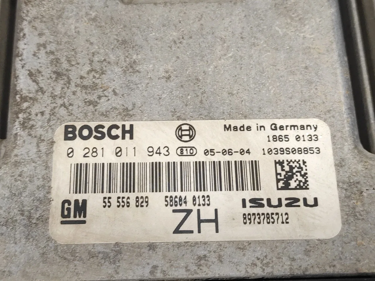 Centralita Motor Uce para Opel Astra H Berlina