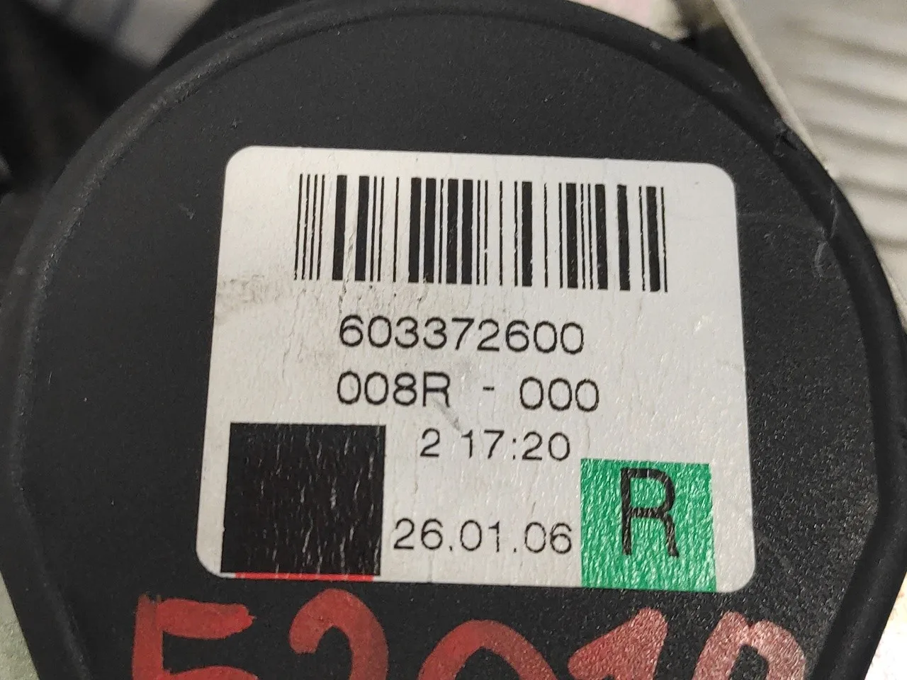 Cinturon Seguridad Delantero Derecho para Mercedes-Benz Clase R (W251)