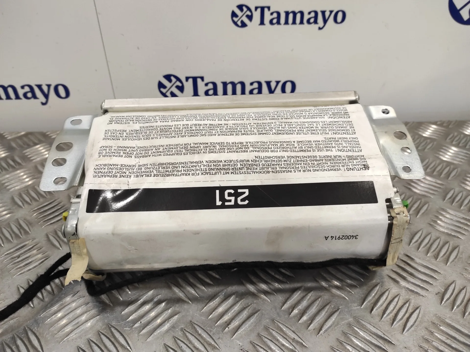 Airbag Delantero Derecho para Mercedes-Benz Clase R (W251)