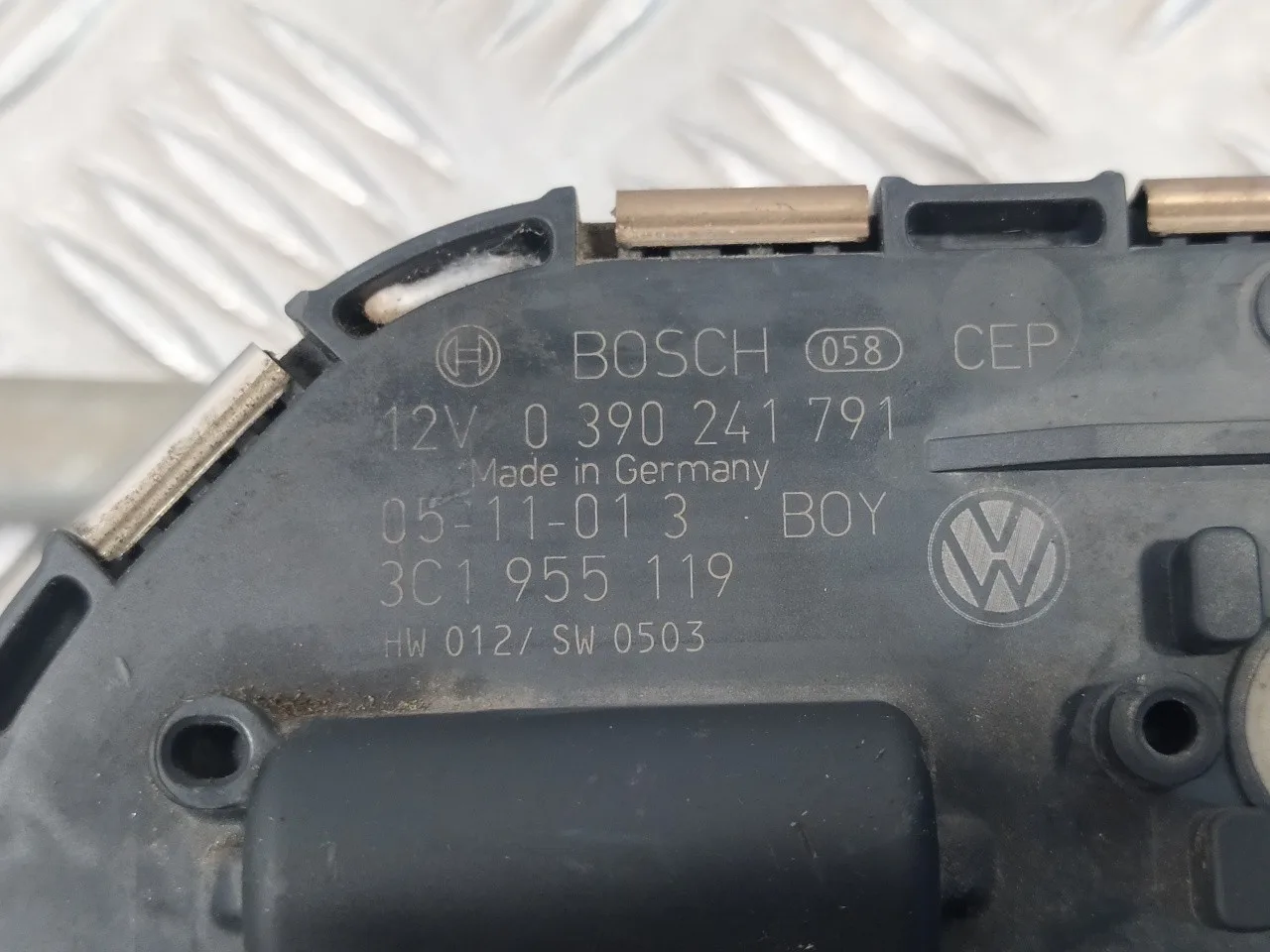 Motor Limpia Delantero para Volkswagen Passat Berlina (3C2)
