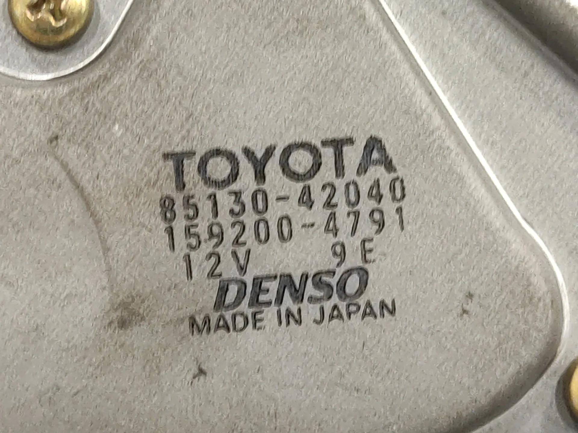 Motor Limpia Trasero para Toyota Rav 4 (A2)