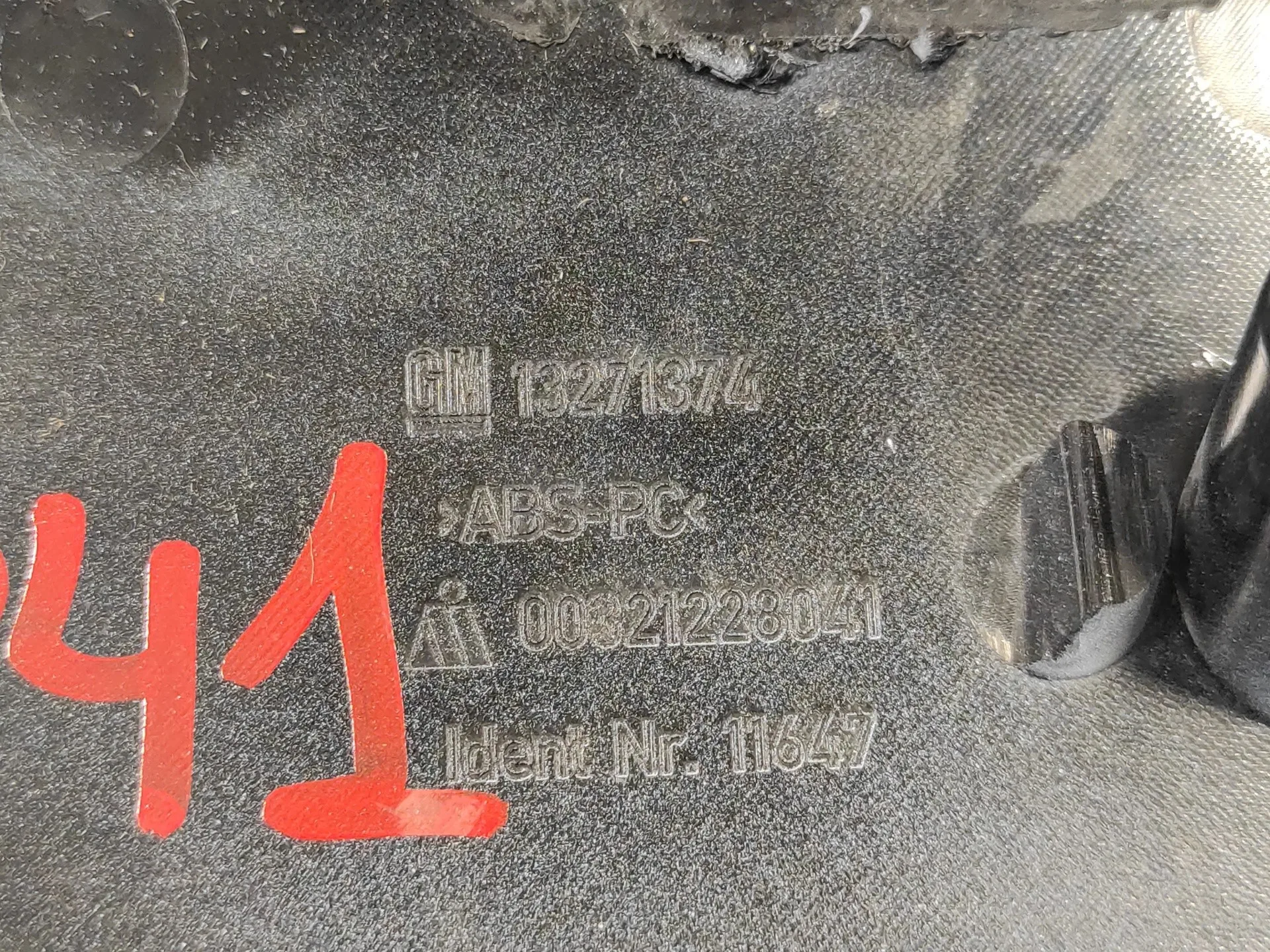 Maneta Exterior Porton para Opel Astra J Lim.