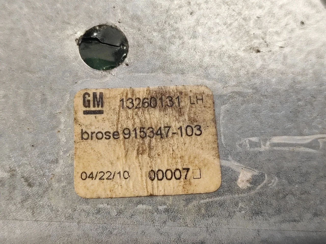 Elevalunas Trasero Izquierdo para Opel Astra J Lim.