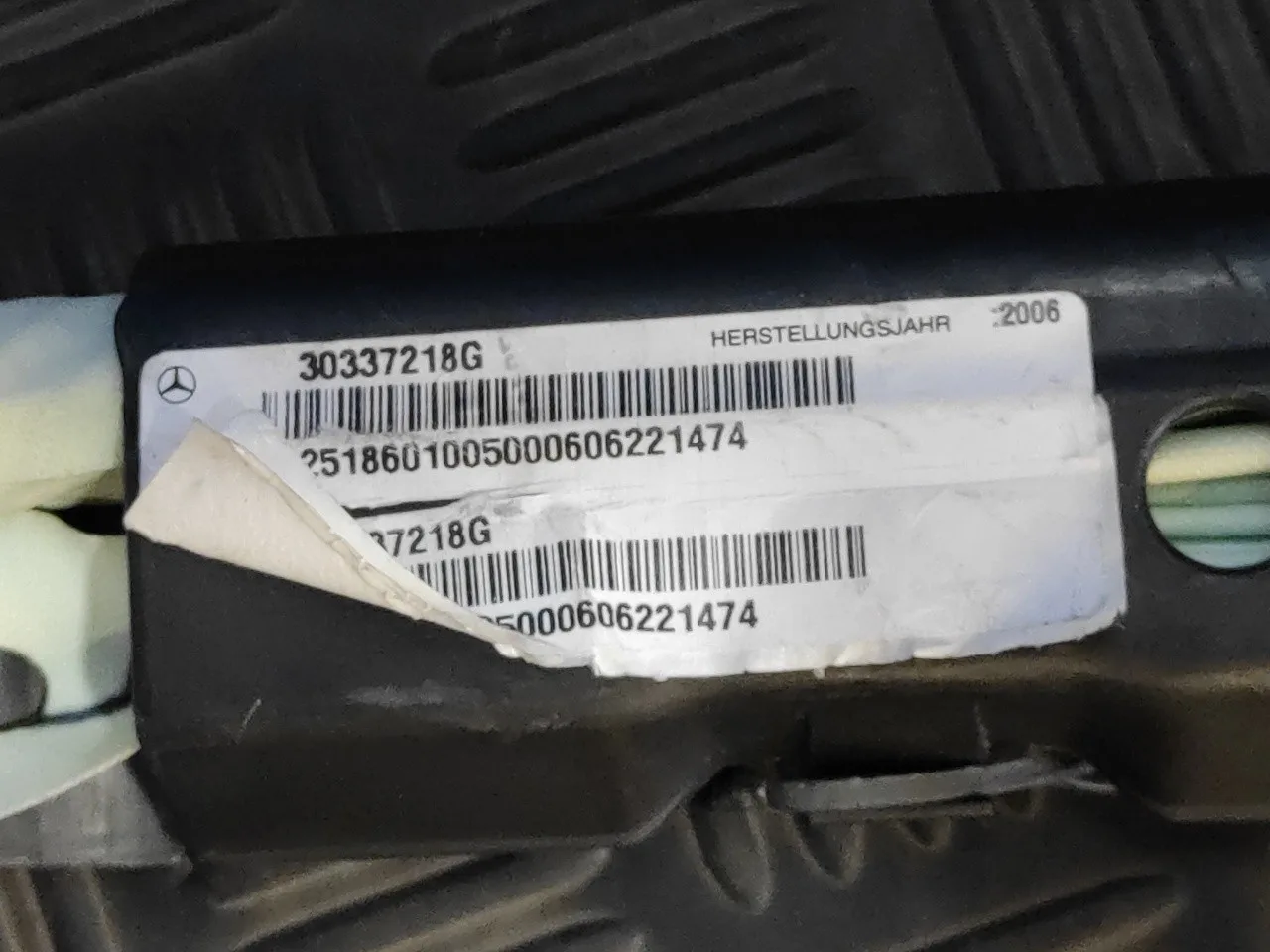 Airbag Cortina Delantero Derecho para Mercedes-Benz Clase R (W251)