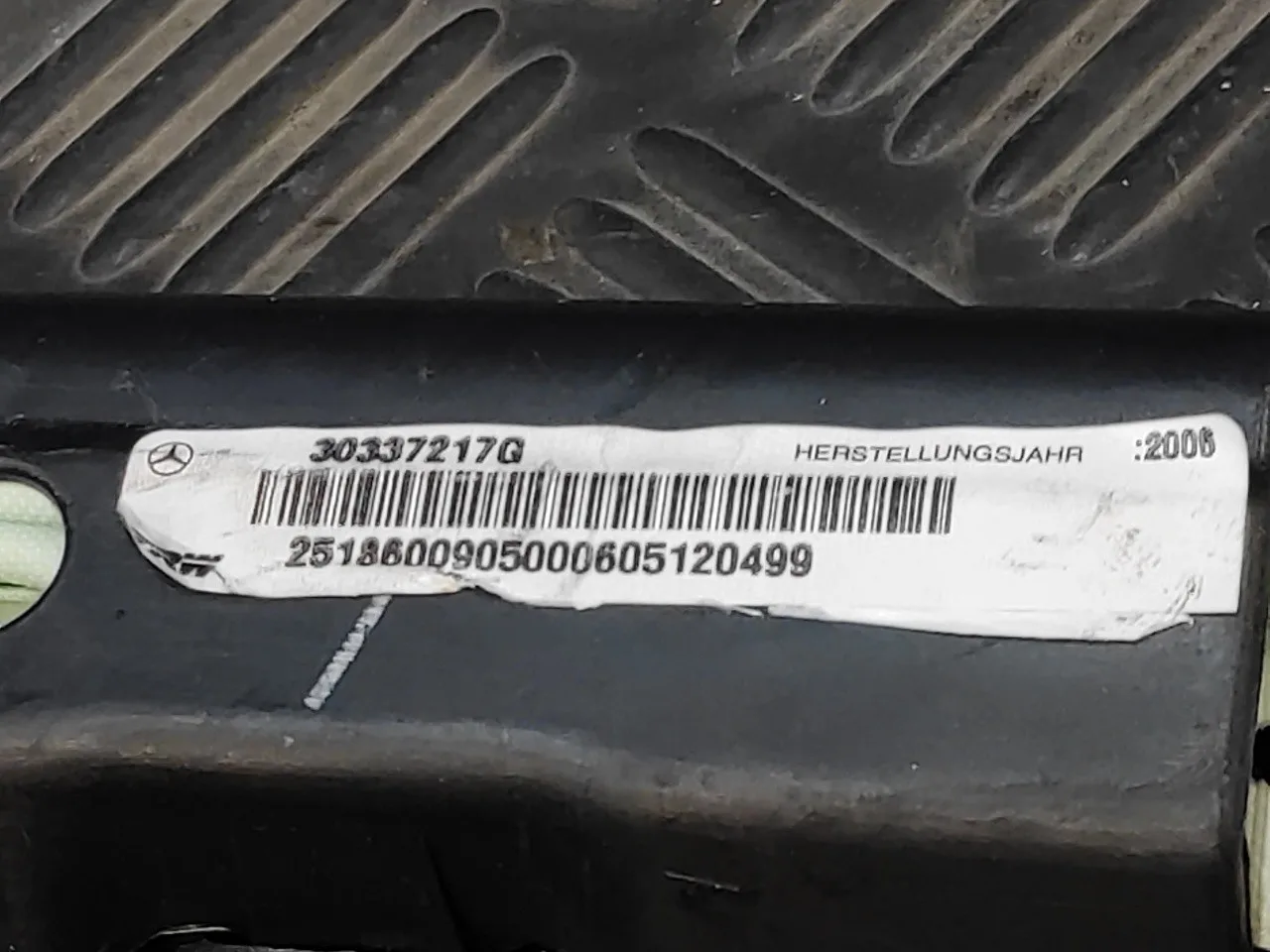 Airbag Cortina Delantero Izquierdo para Mercedes-Benz Clase R (W251)
