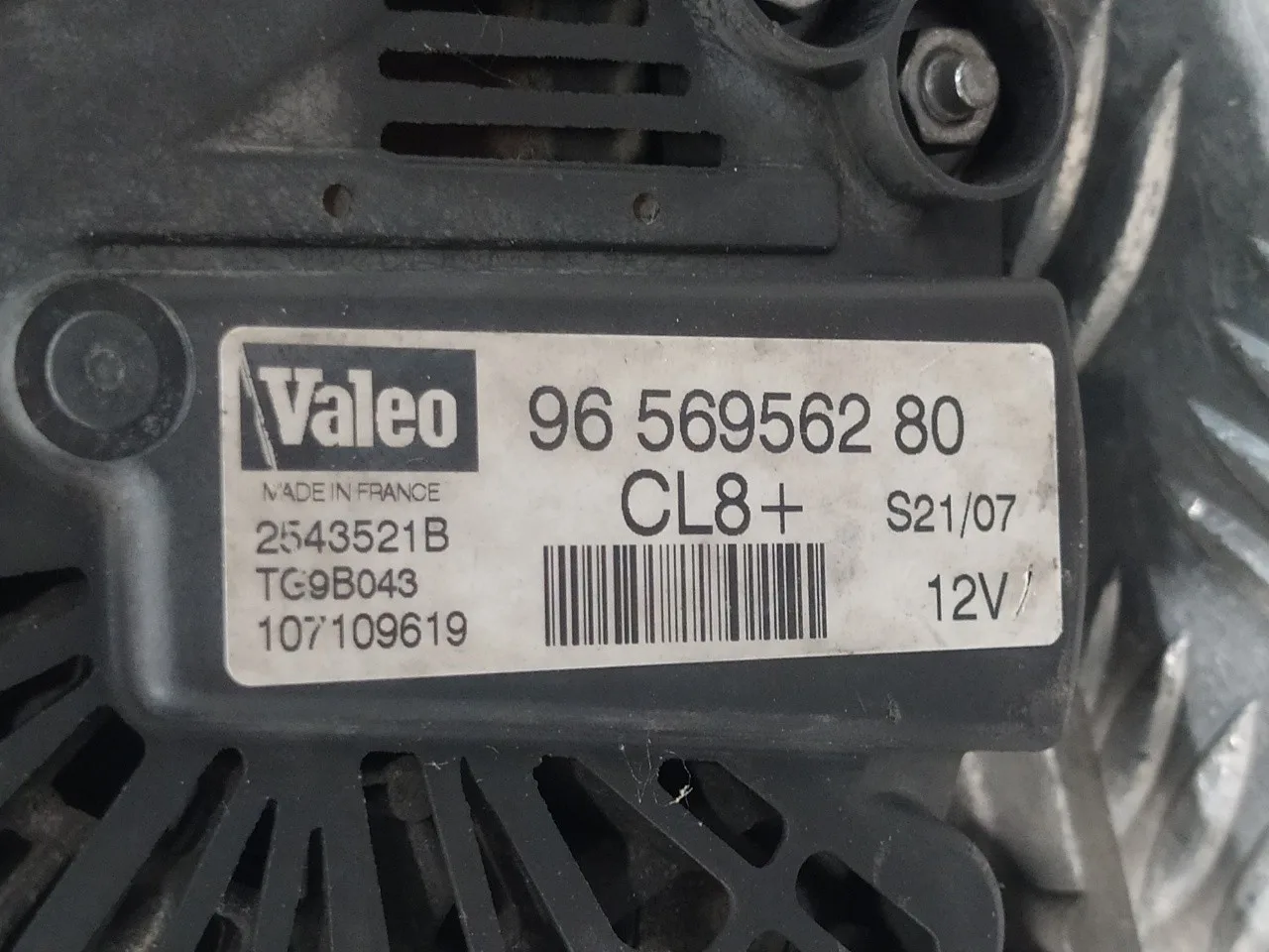 Alternador para Peugeot 207