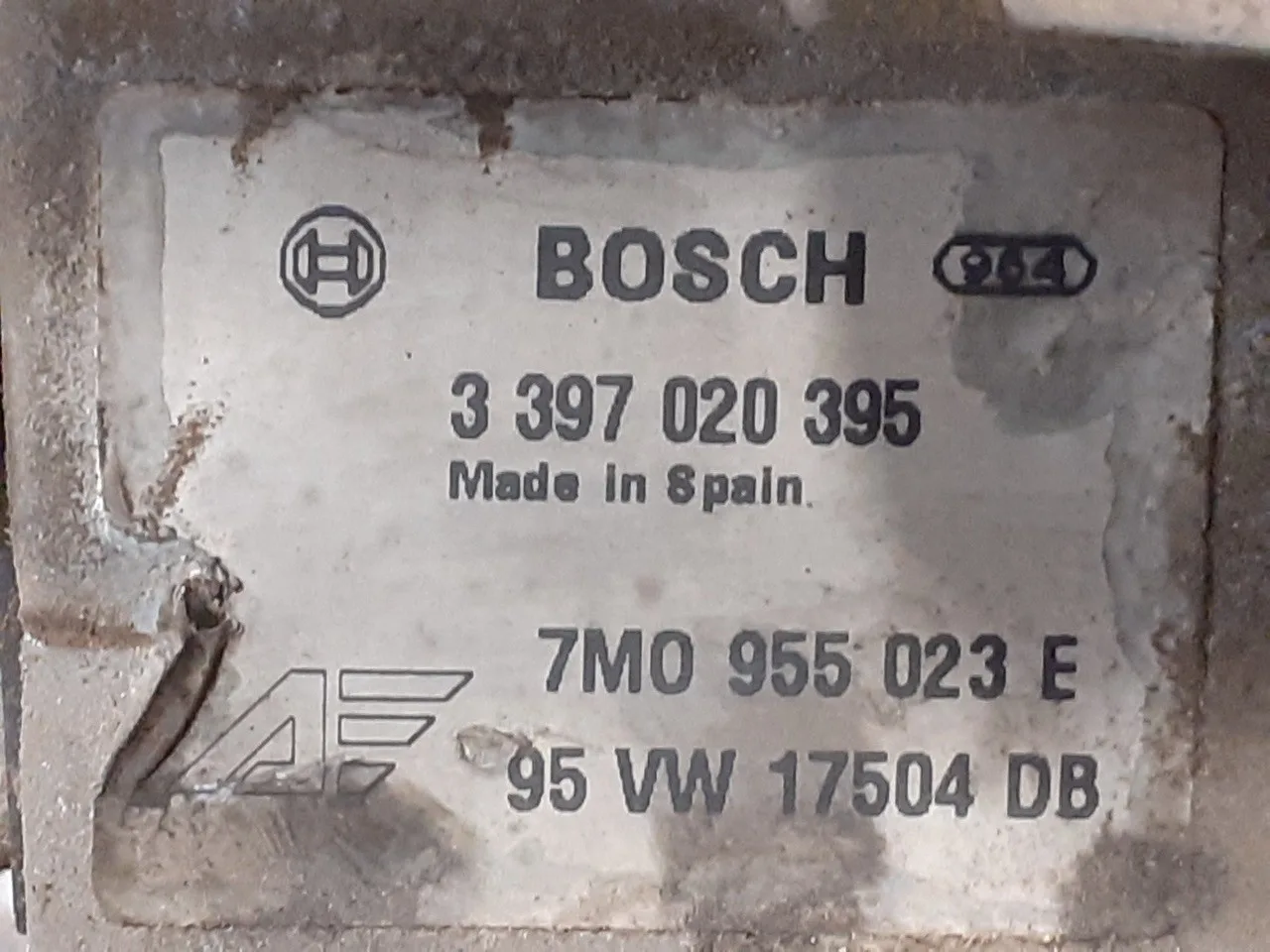 Motor Limpia Delantero para Volkswagen Sharan (7M8)
