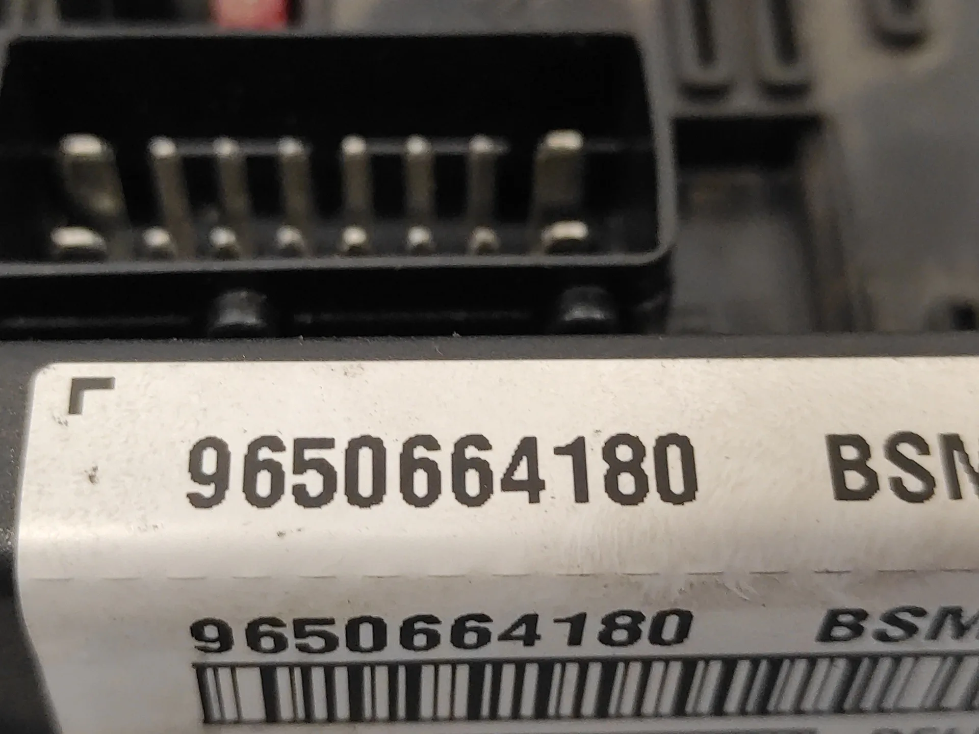 Caja Reles / Fusibles para Peugeot 206 Berlina
