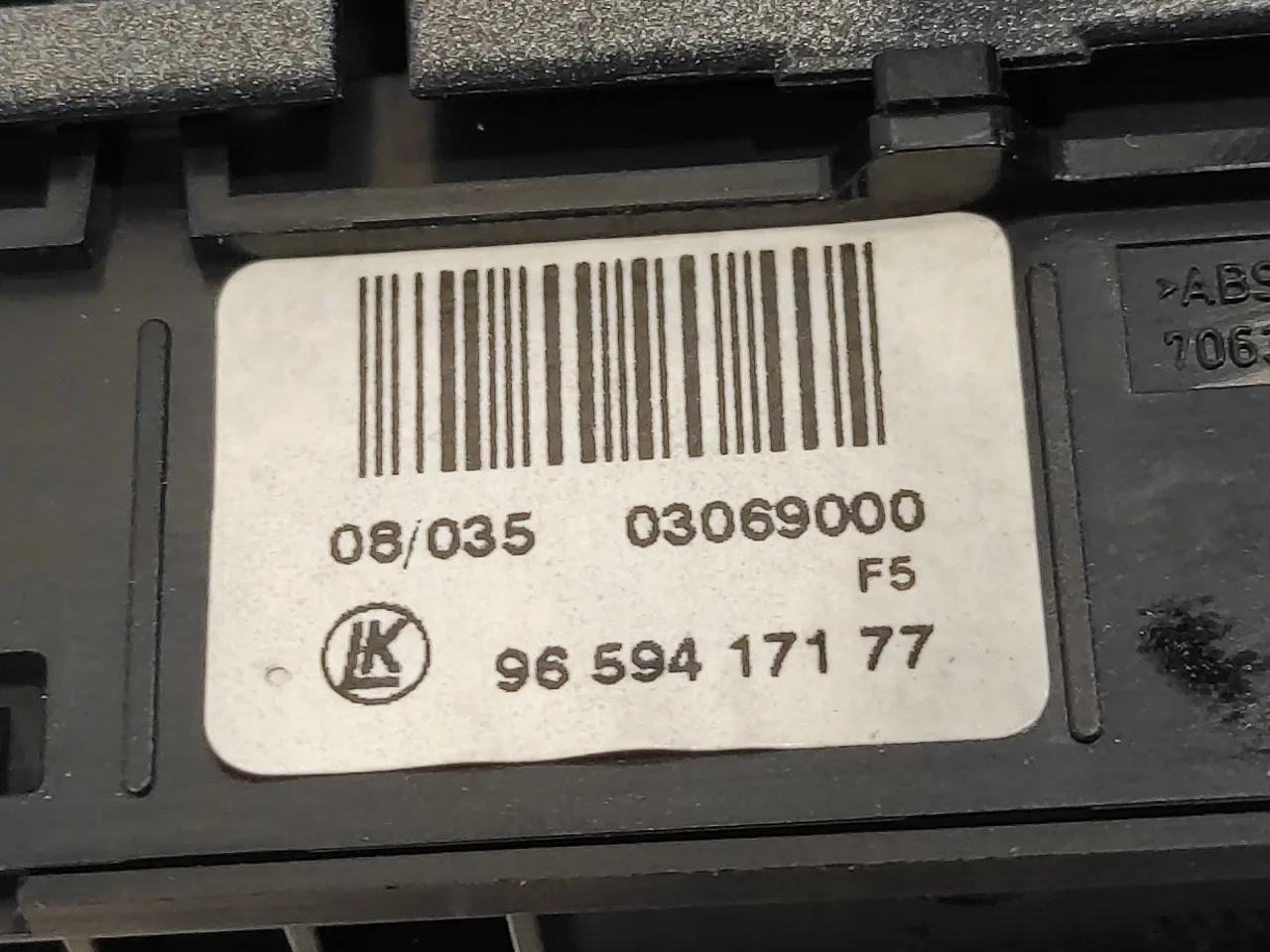 Warning para Peugeot 308