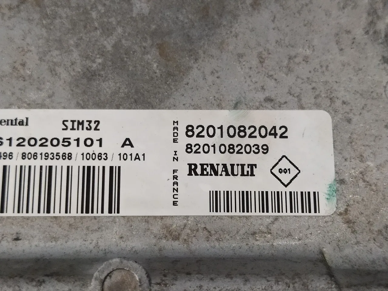 Centralita Motor Uce para Dacia Sandero